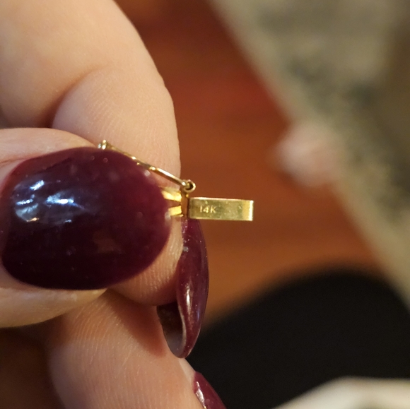 14k gemstone bracelet! Genuine citrine, peridot, garnet, blue topaz, and amethys - Picture 8 of 13